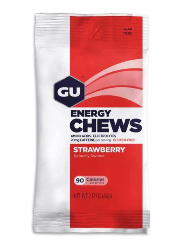 Paquete Gu Energy Chews Gomitas (16 Gomitas)