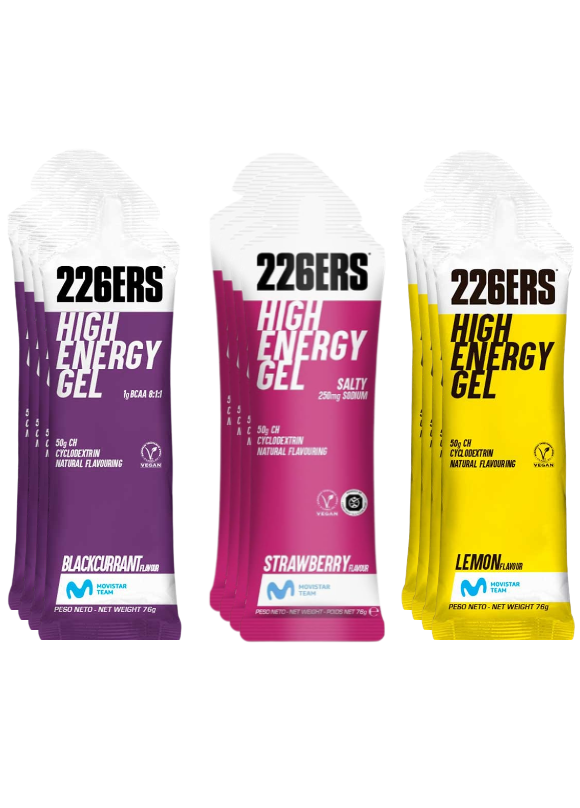 Mix De 12 Geles High Energy 226ers (Sabores Surtidos)