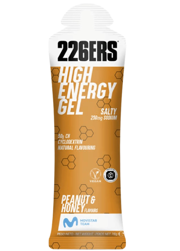 226ers Gel High Energy (50 Gr De Carbohidratos Por Gel)