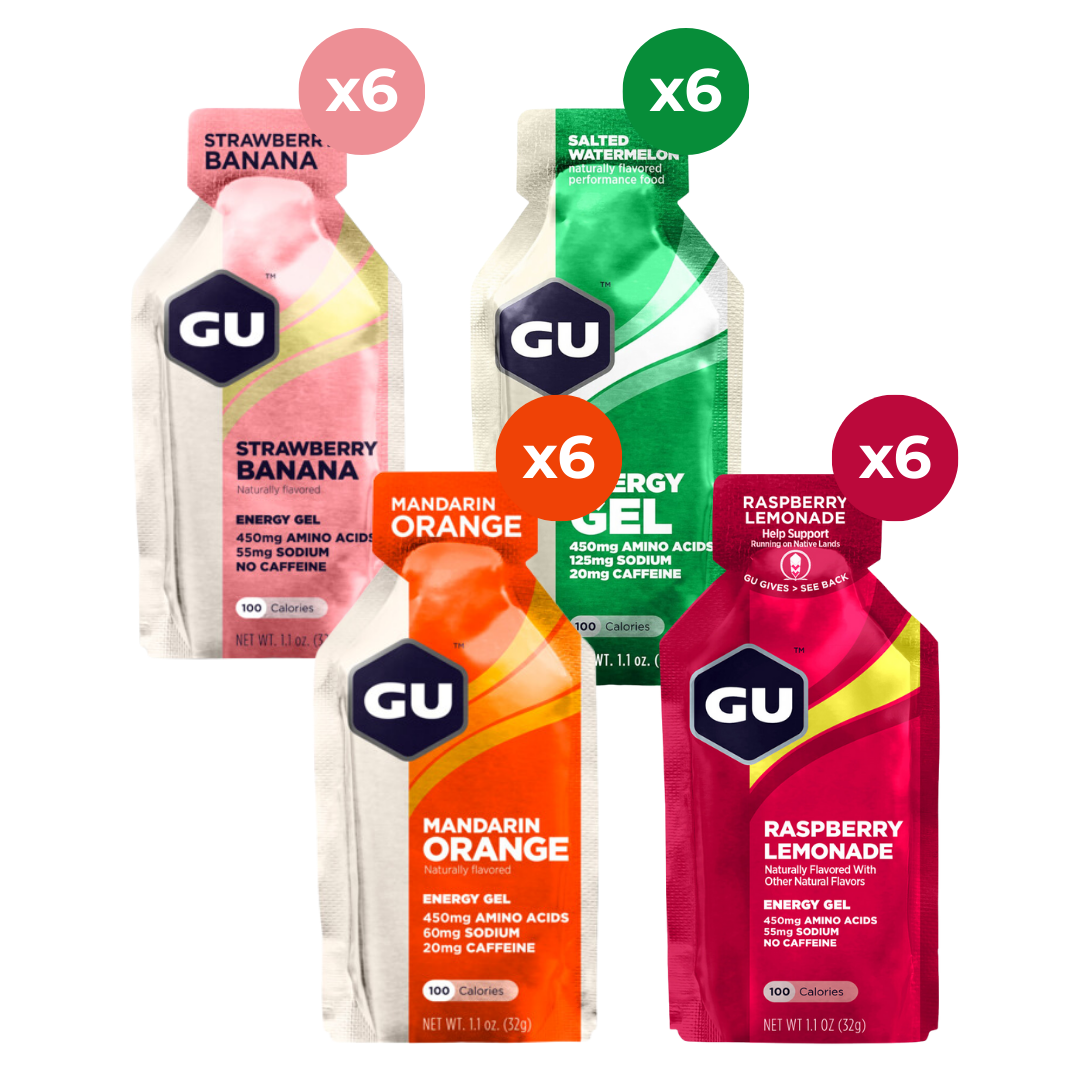 Geles Energéticos GU | Todas las unidades y sabores
