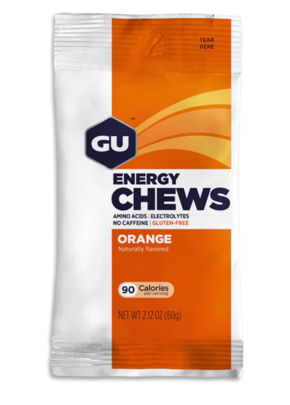Paquete Gu Energy Chews Gomitas (16 Gomitas)