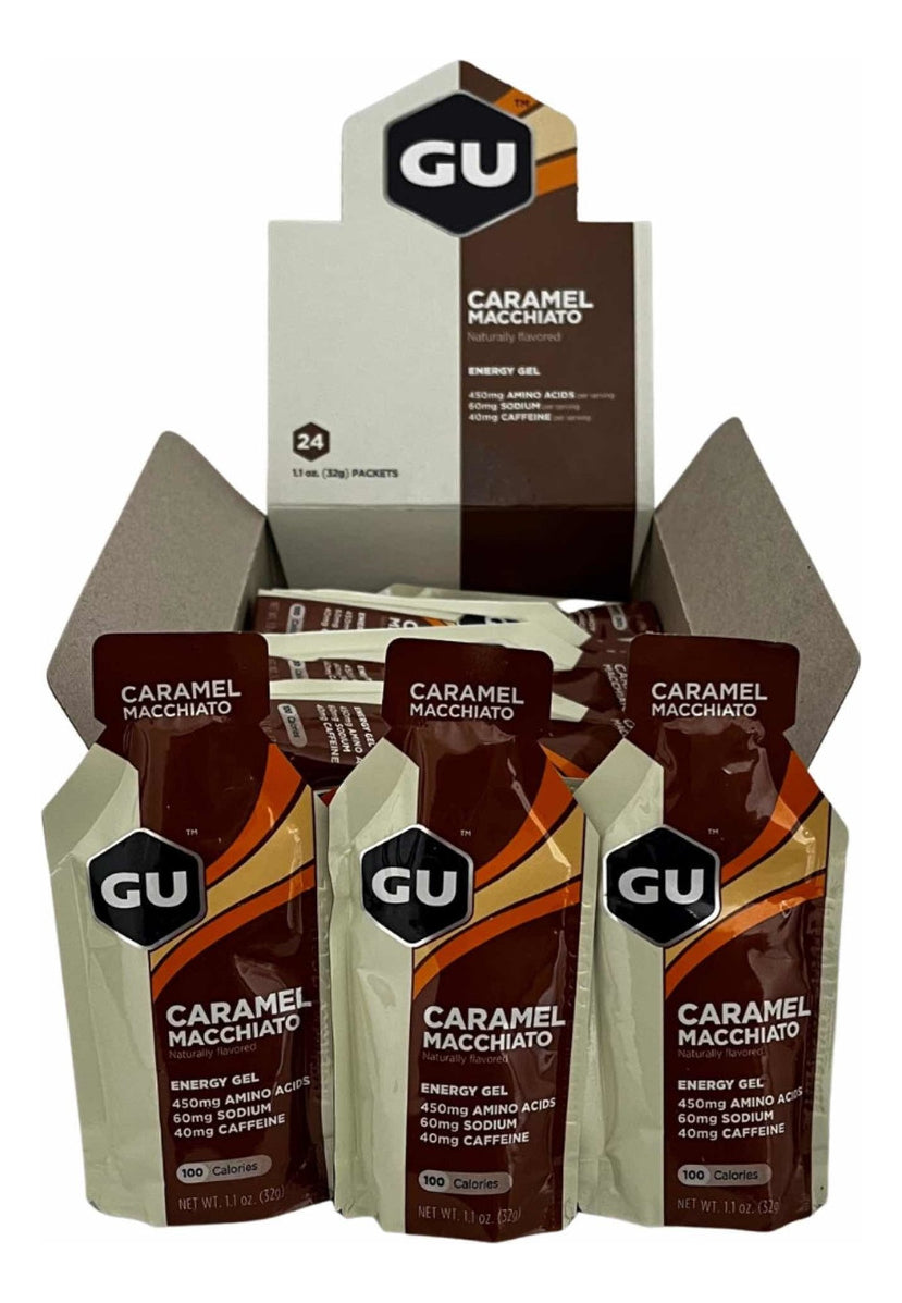 6 Geles Gu Caramel Macciato Gel Energético