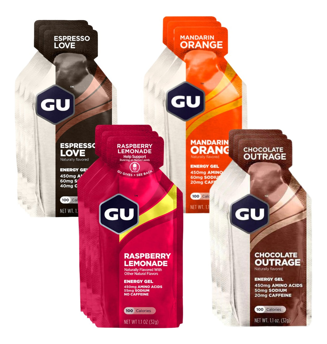 Surtido De 12 Geles Energéticos Gu Energy