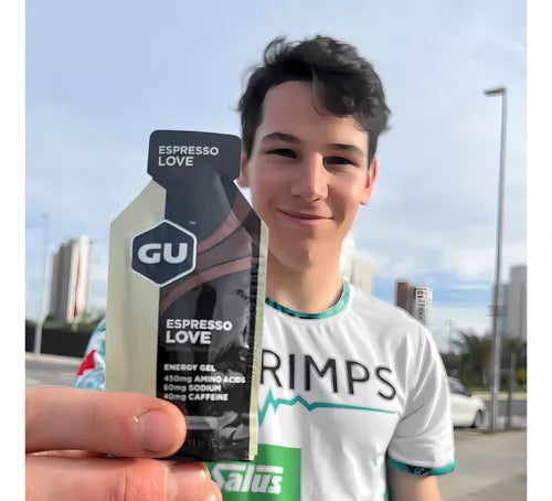 12 Geles Deportivos Gu Energy Gel Expresso (40mg Cafeína)