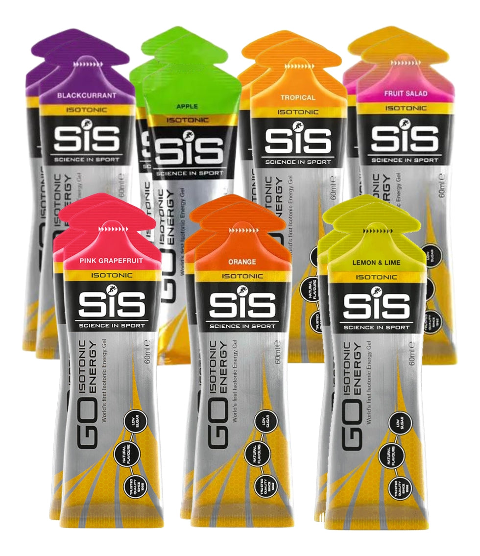 Mix De 14 Geles Sis (science In Sports) Sabores Surtidos