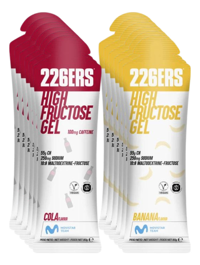 Mix 12 Geles 226ers High Fructose Surtidos (6 De Cada Sabor)