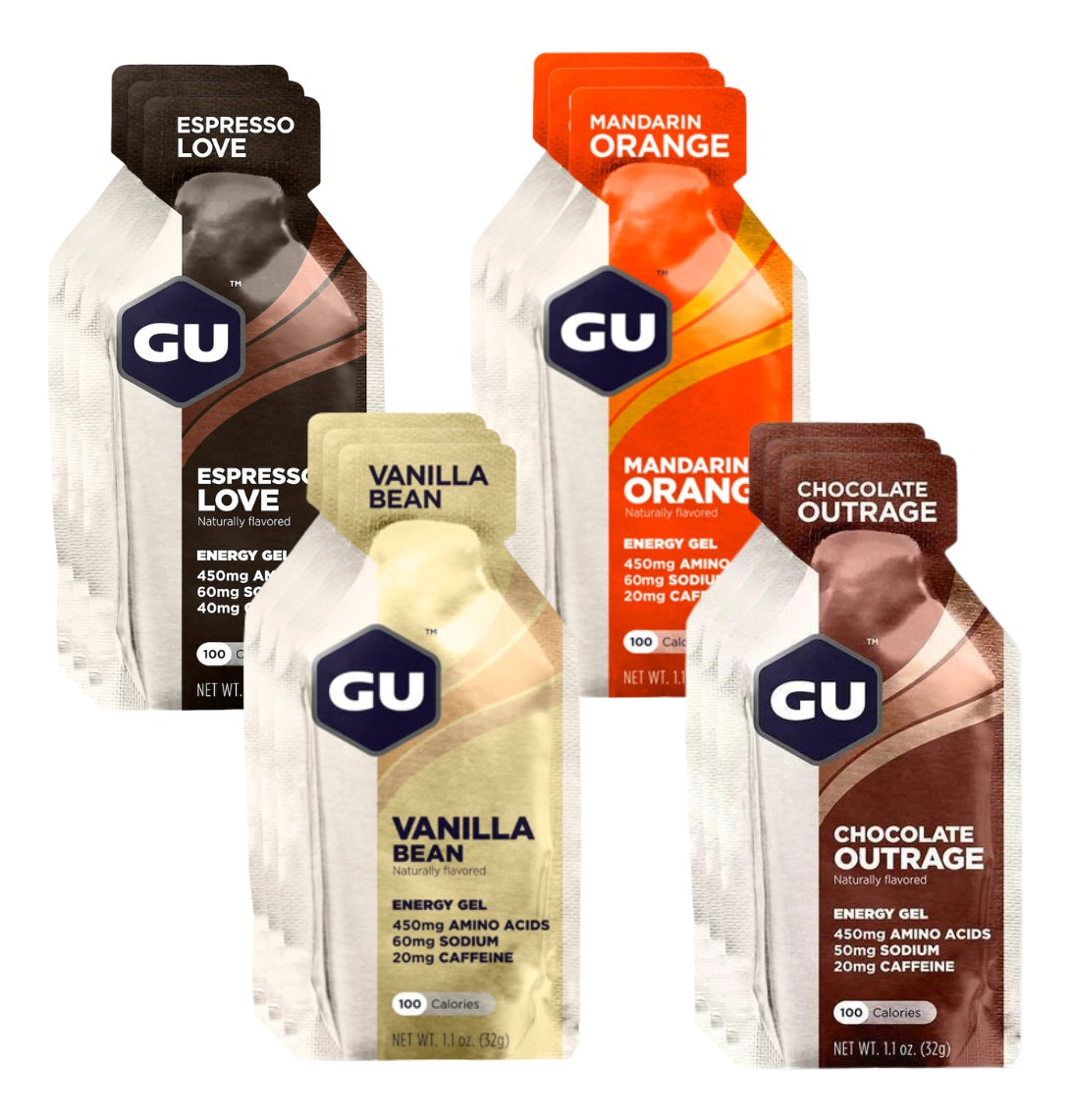 Surtido De 12 Geles Energéticos Gu Energy