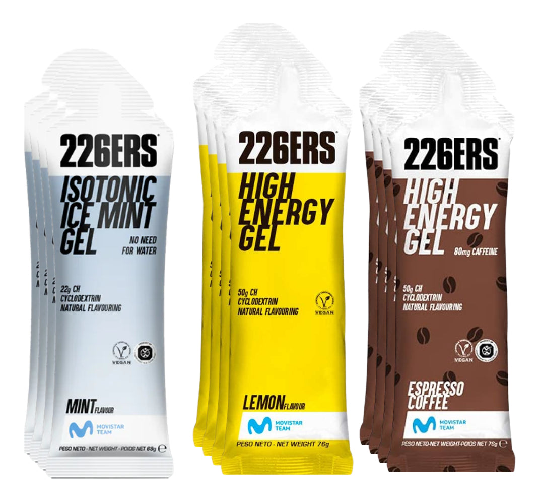 Mix De 12 Geles High Energy 226ers (Sabores Surtidos)