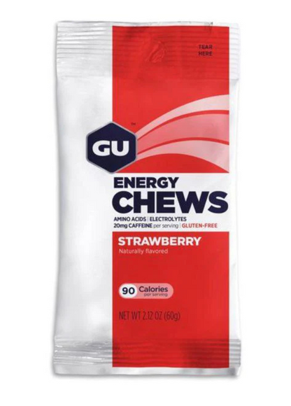 Paquete Gu Energy Chews Gomitas (16 Gomitas)