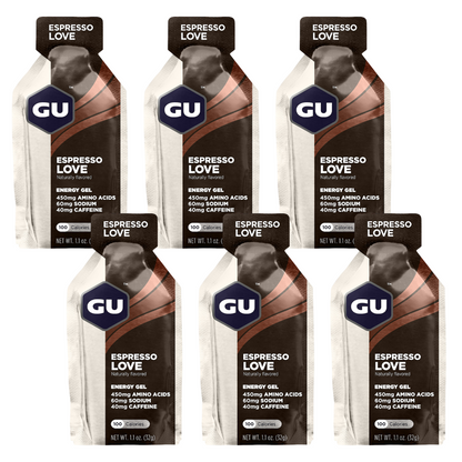 Geles Energéticos GU | Todas las unidades y sabores