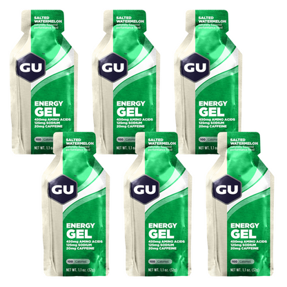 Geles Energéticos GU | Todas las unidades y sabores