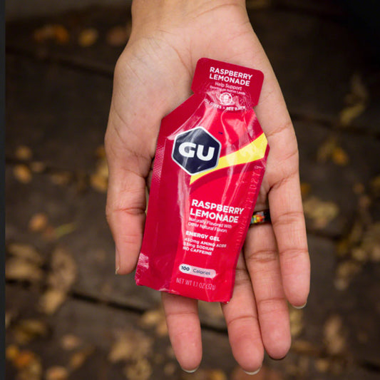 12 Geles Energéticos Gu Raspberry Lemon (frambuesa  Limón)