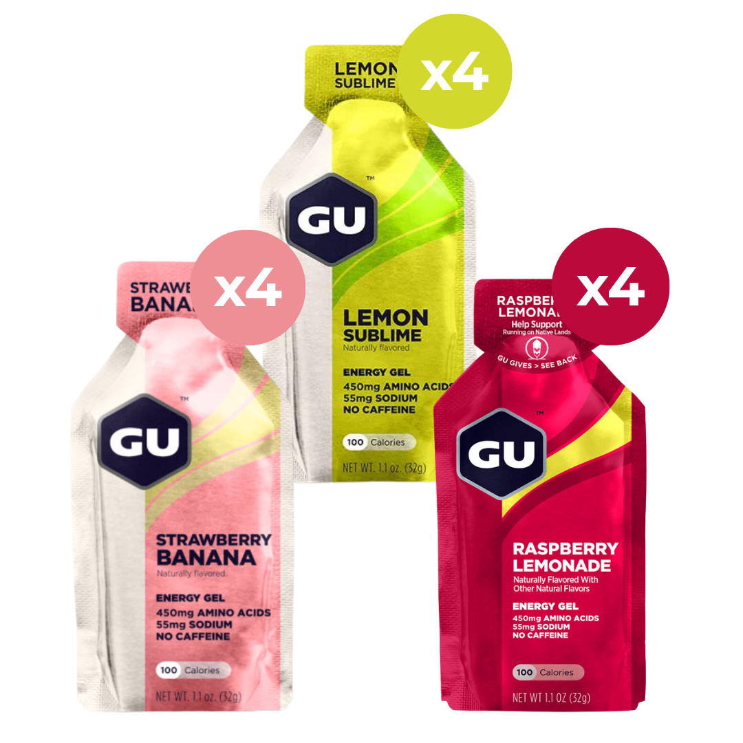 Pack de 12 Geles GU Sin Cafeína