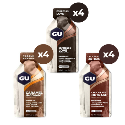 Geles Energéticos GU | Todas las unidades y sabores