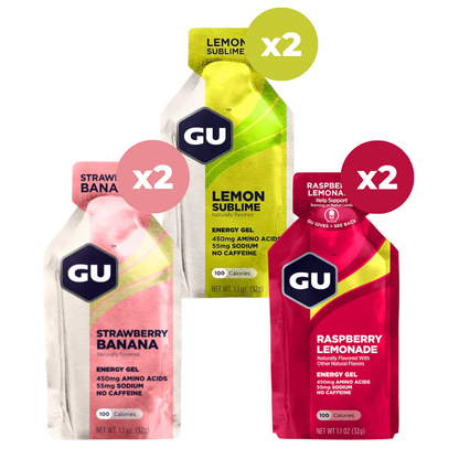 Geles Energéticos GU | Todas las unidades y sabores